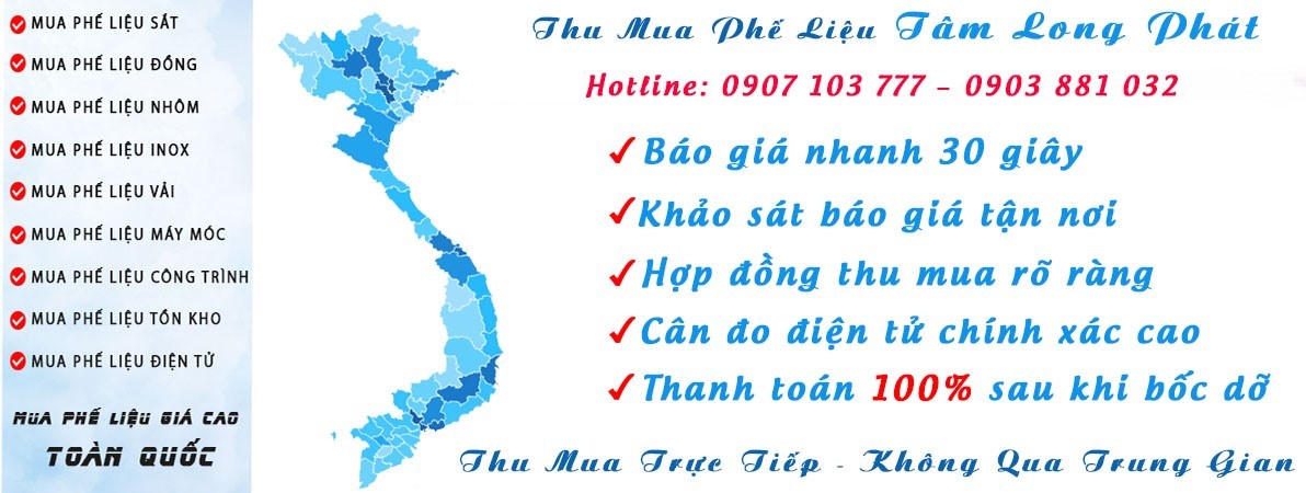 Tâm Long Phát - Đơn vị thu mua phế liệu uy tín hàng đầu tại Việt Nam
